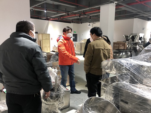 湖南省中醫研究院一行再次來公司參觀交流